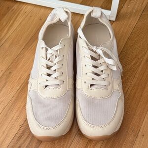 Banana Republic Cream Sneaker